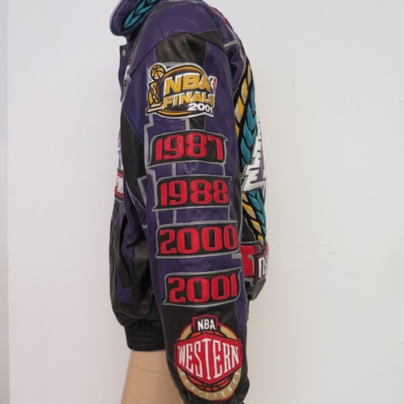 Jeff Hamilton Signed 20 Lakers Jacket 